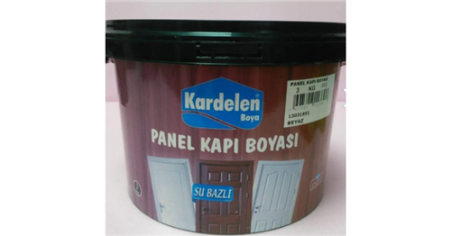 KARDELEN PANEL KAPI BOYASI  BEYAZ 3KG